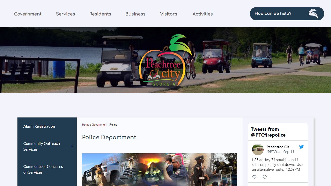 Police Department | Peachtree City, GA - Official Website